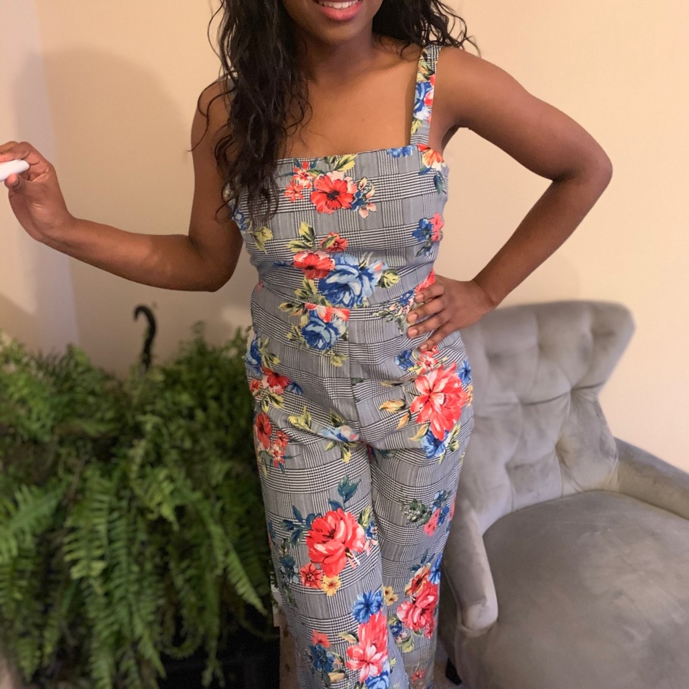 Floral Jumpsuit